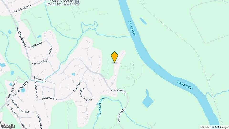 167 Pond Oak Ln Map and Location Details