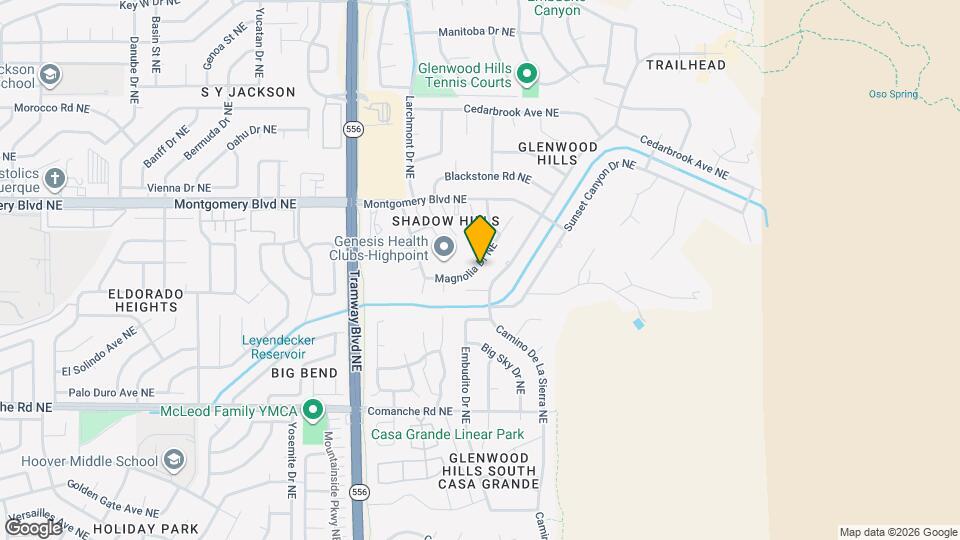 4328 Magnolia Dr NE Map and Location Details