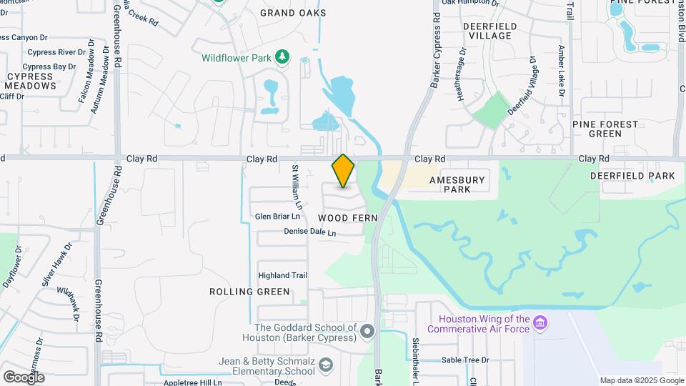 18534 Trail Bend Ln Mapa y Detalles de la Ubicación