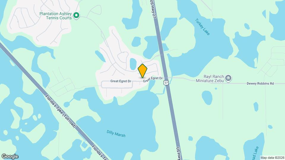 5708 Great Egret Dr Map and Location Details