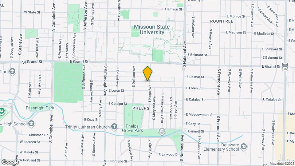 954 E Delmar St Map and Location Details