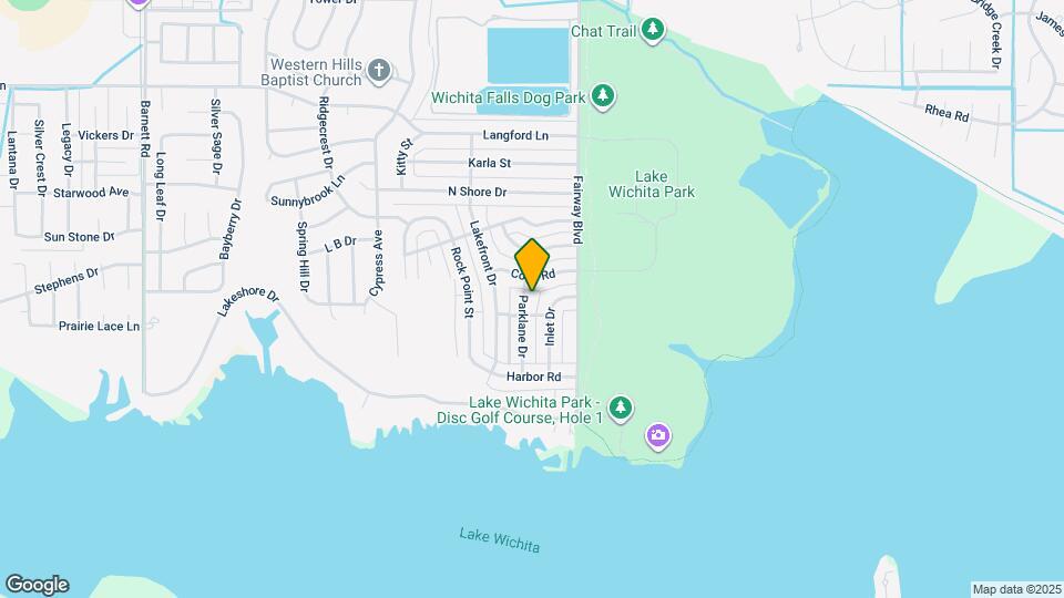 5107 Parklane Dr Map and Location Details