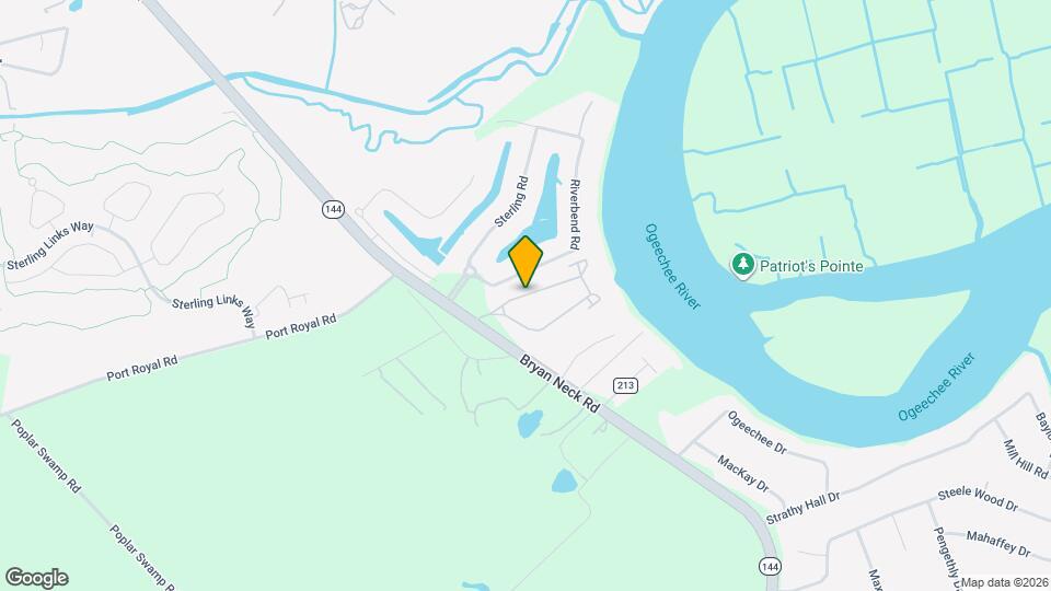 1102 River Oaks Dr Map and Location Details