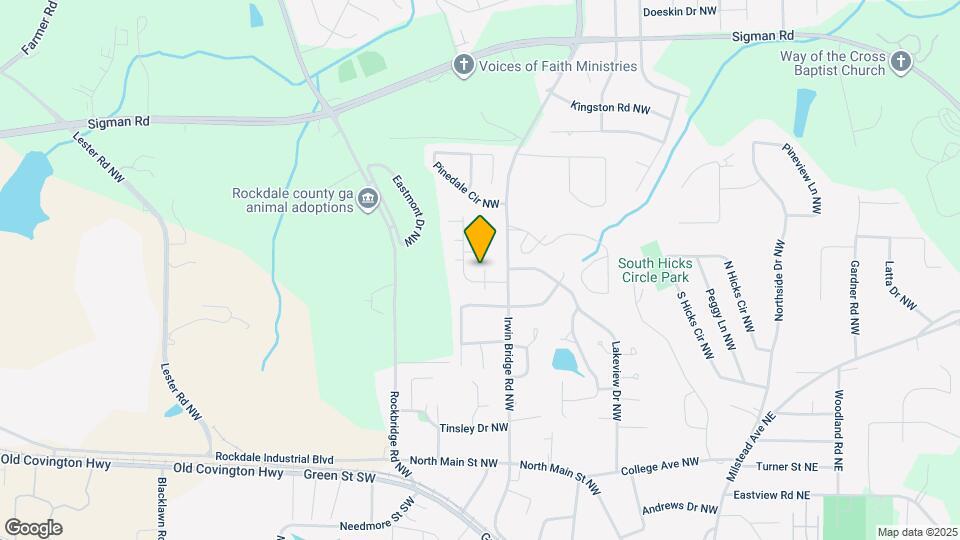 1420 Villa Pines Ct NW Map and Location Details