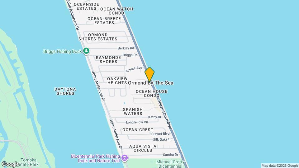 2250 Ocean Shore Blvd Map and Location Details