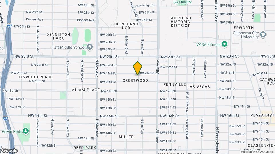 2111 N Linn Ave Map and Location Details