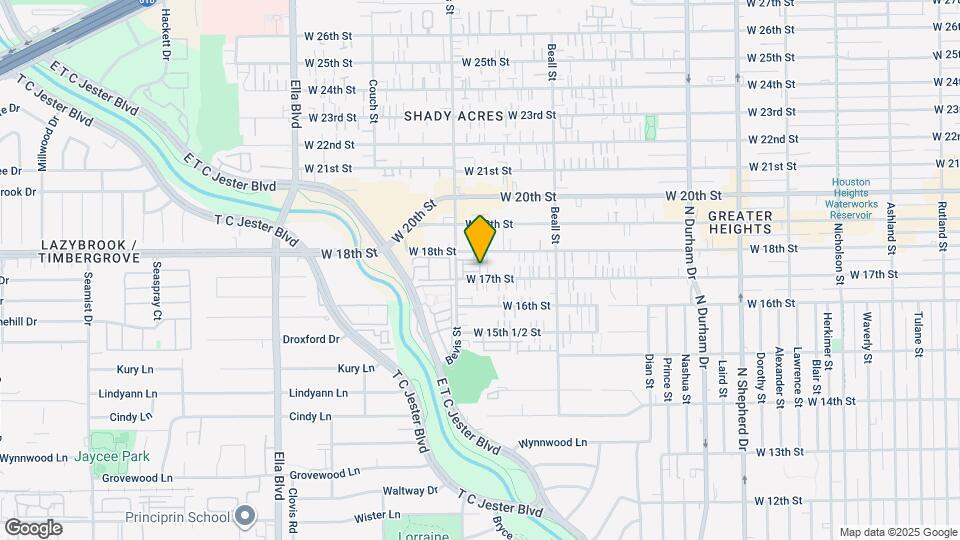 1269 W 17th St Map and Location Details