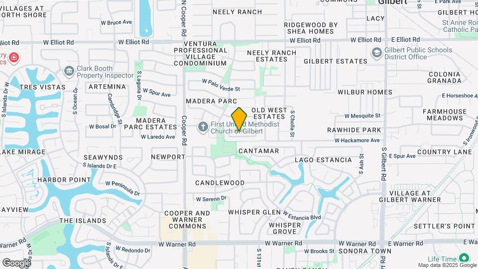 544 W Laredo Ave Map and Location Details