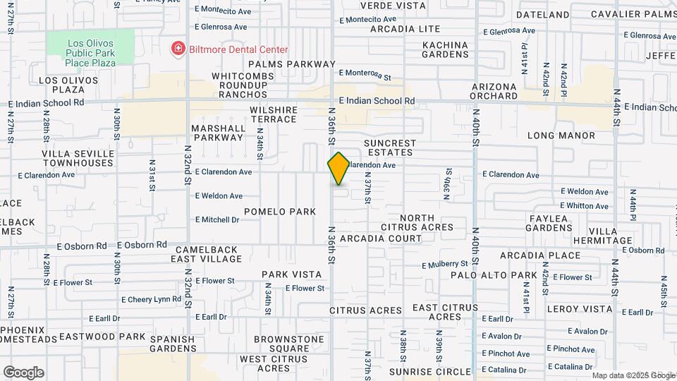 Desert Sol Apartments Map and Location Details