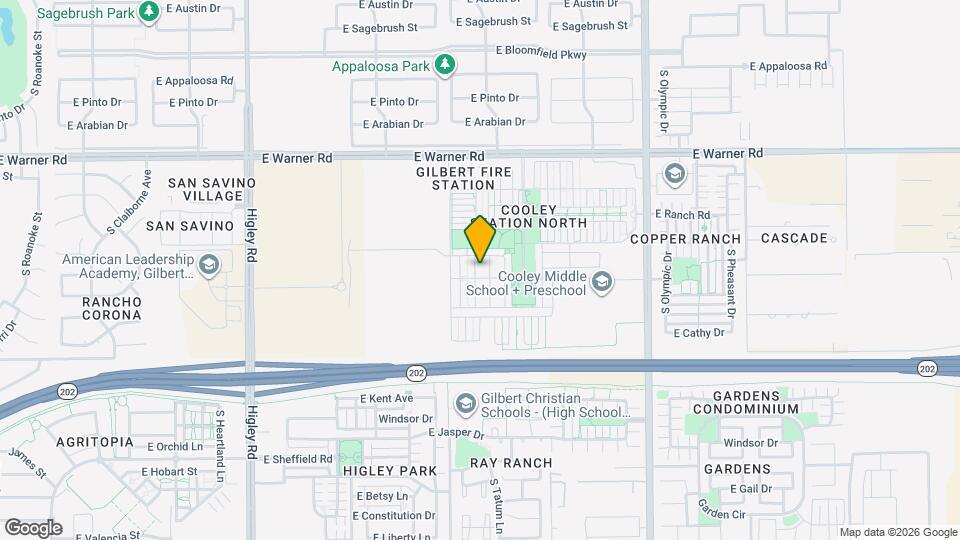 1035 S Storment Ln Map and Location Details