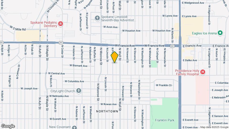6014 N Post St Mapa y Detalles de la Ubicación