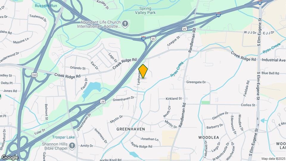 3529 Lynhaven Dr Map and Location Details