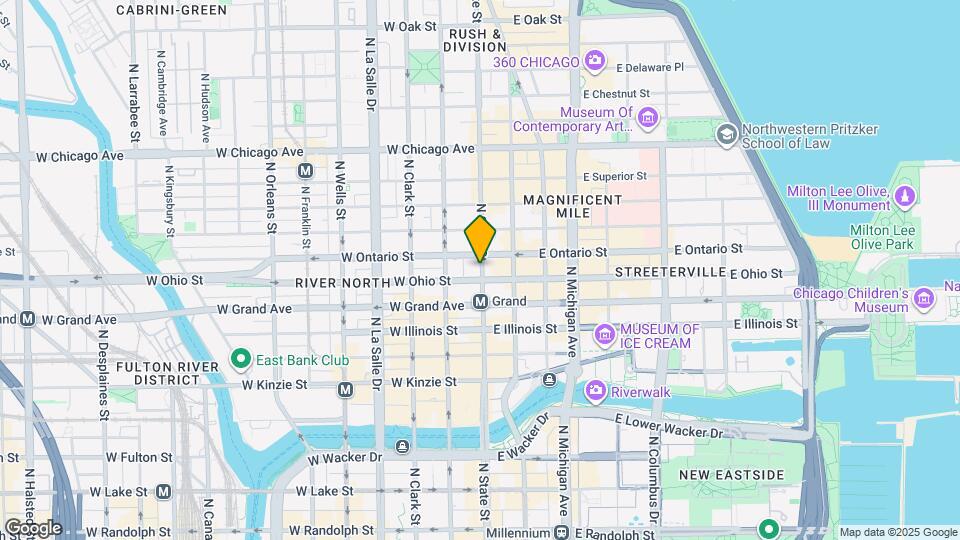 610 N State St Map and Location Details