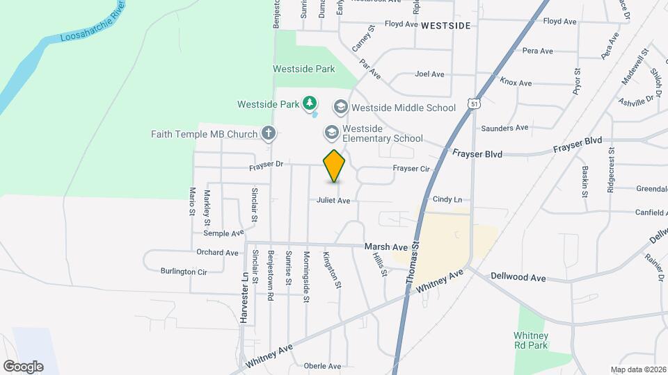 801 Dawn Cove Map and Location Details