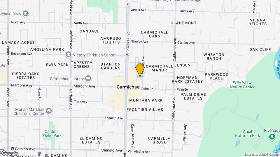 2933 Panama Ave Map and Location Details