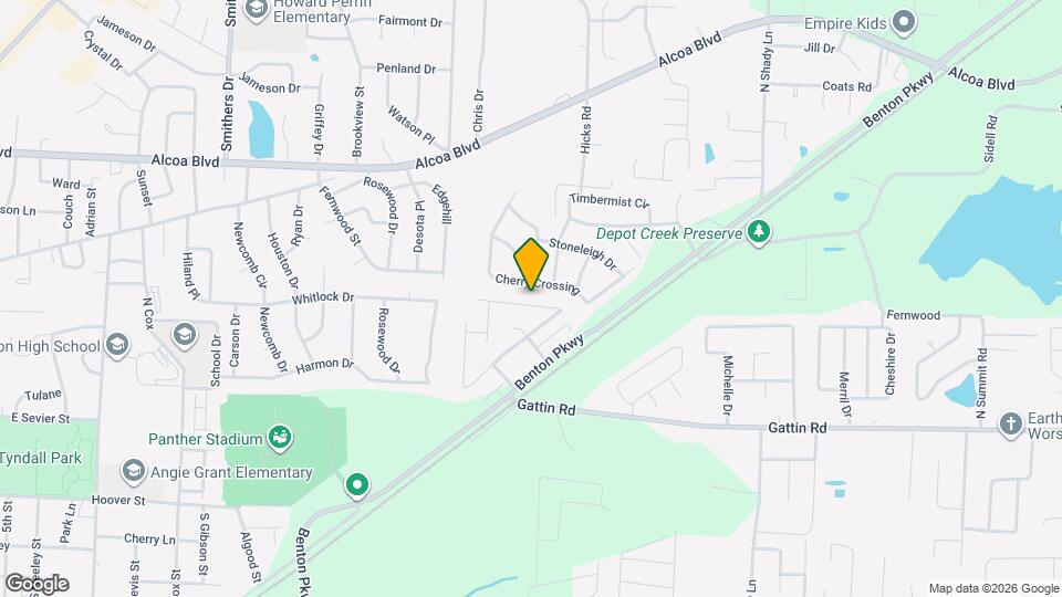 2476 Pleasant Willow Dr Mapa y Detalles de la Ubicación