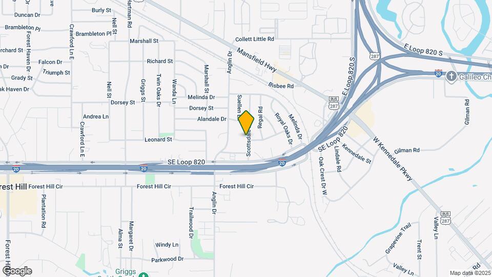 6420 Scottsdale Dr Map and Location Details