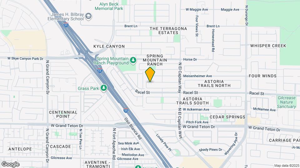 9021 Iron Hitch Ave Map and Location Details