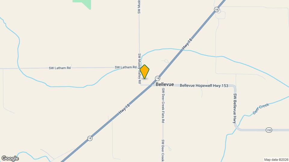 19915 SW Muddy Valley Rd Map and Location Details