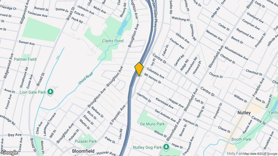 243 E Passaic Ave Map and Location Details