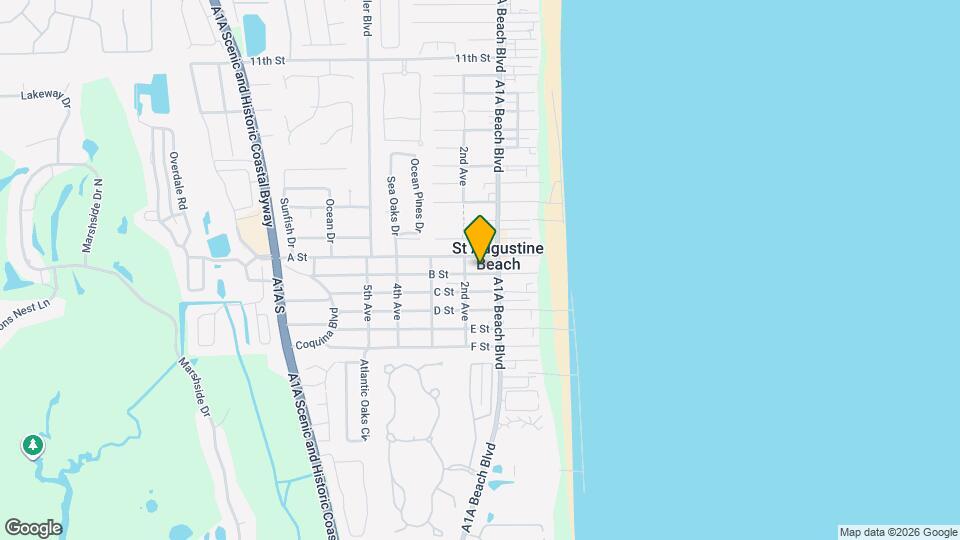 110 B St Mapa y Detalles de la Ubicación