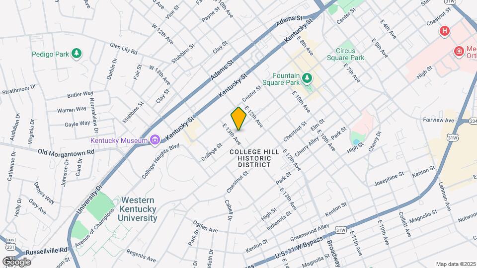 1244 College St Map and Location Details