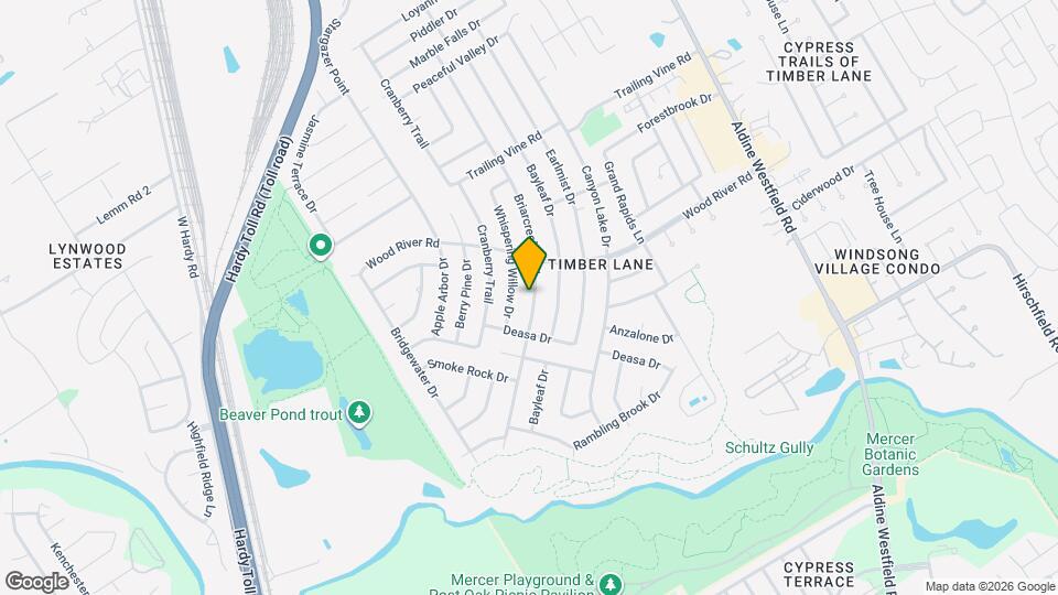 23027 Briarcreek Blvd Map and Location Details