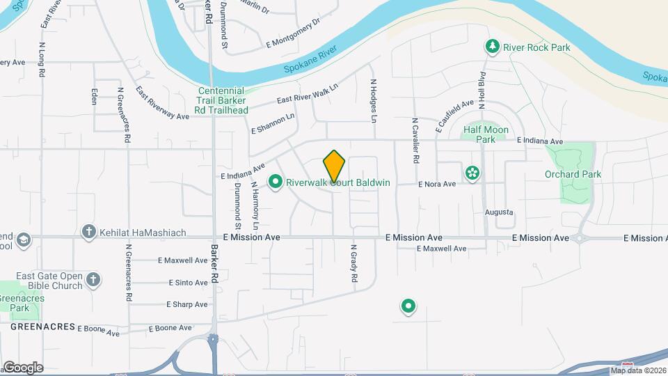 1806 N Salmon River Ln Map and Location Details