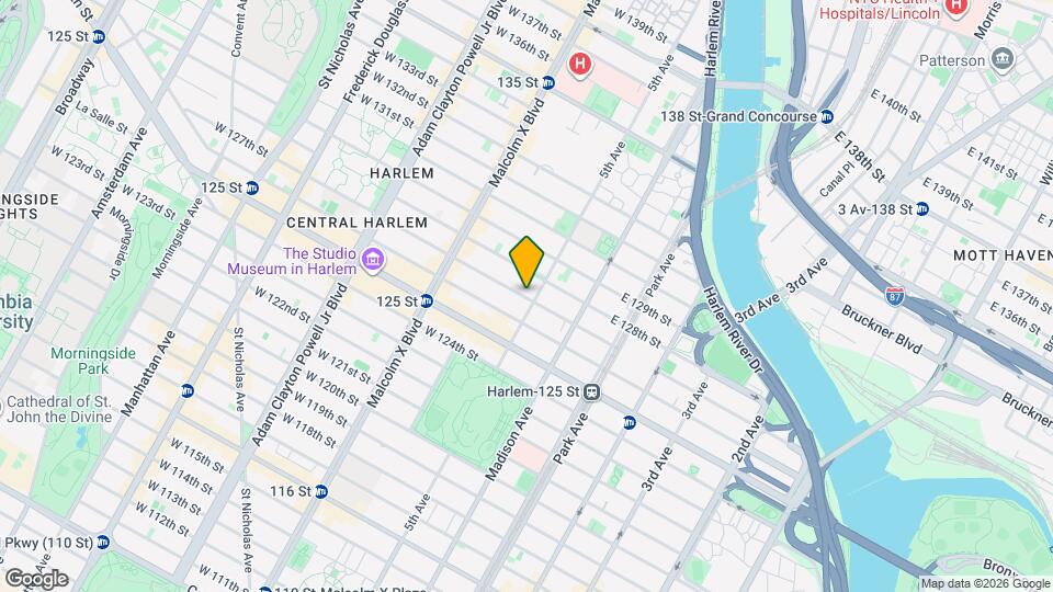 5 W 127th St Map and Location Details