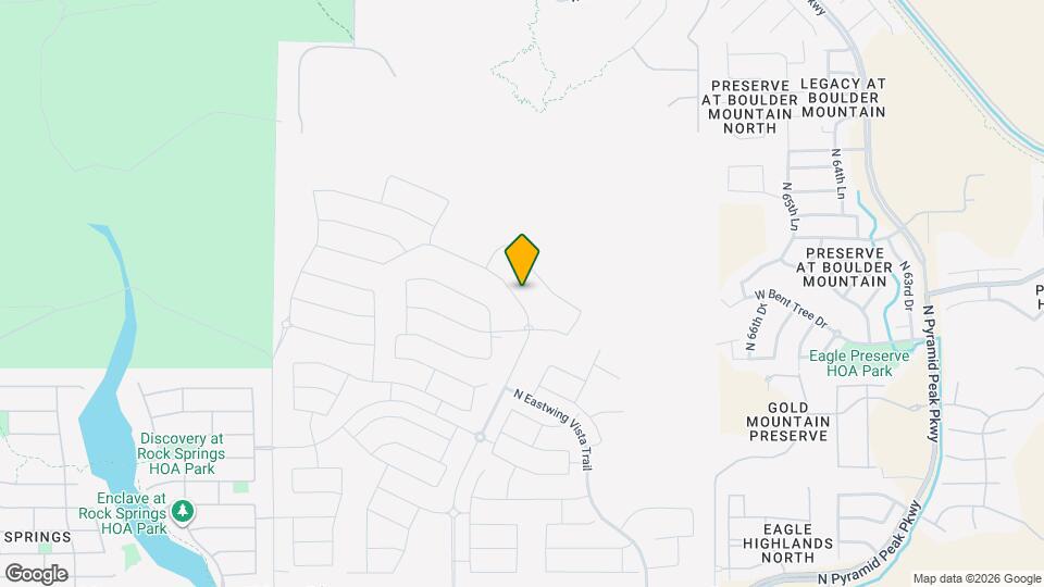 7060 W Oberlin Wy Map and Location Details