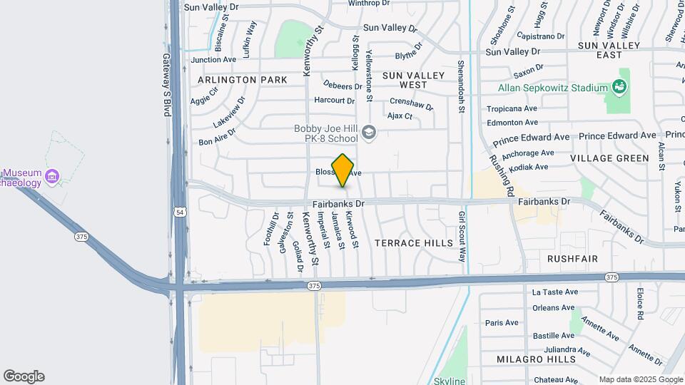 10109 Kirwood St Map and Location Details
