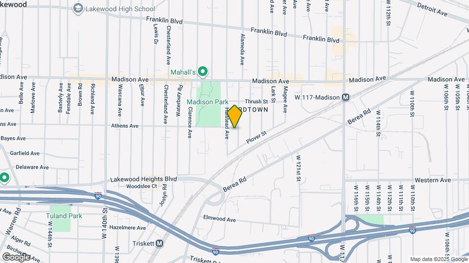 2118 Dowd Ave Map and Location Details