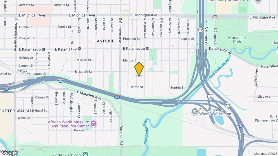 619 S Magnolia Ave Map and Location Details