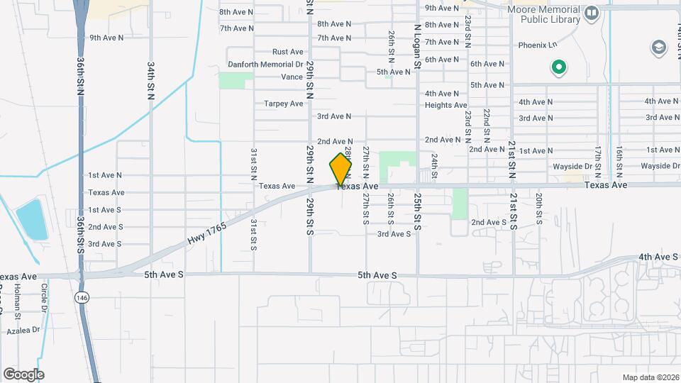 202 N Logan St Map and Location Details