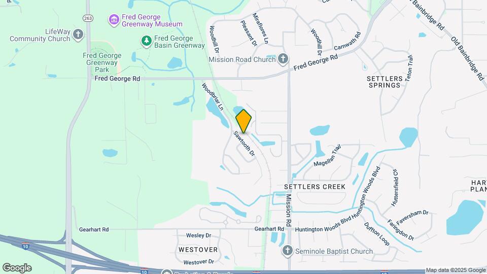 3361 Sawtooth Dr Map and Location Details