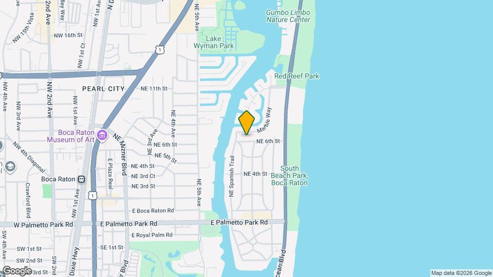 735 NE 6th St Map and Location Details