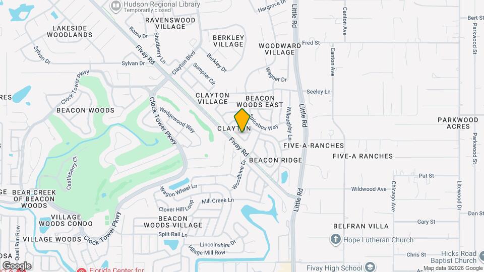 12906 Sandburst Ln Mapa y Detalles de la Ubicación