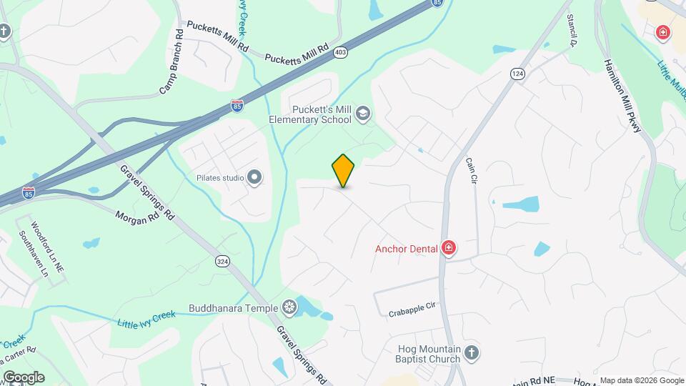 2345 Ashton Ridge Dr Mapa y Detalles de la Ubicación