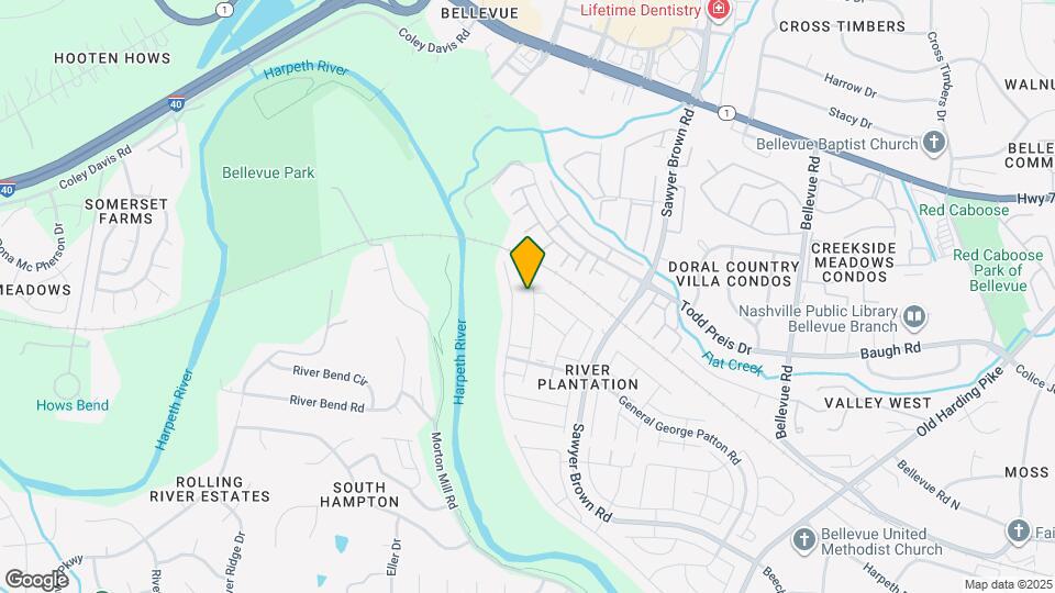 1305 General George Patton Rd Map and Location Details