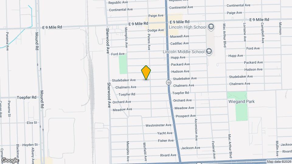 7260 Studebaker Ave Map and Location Details