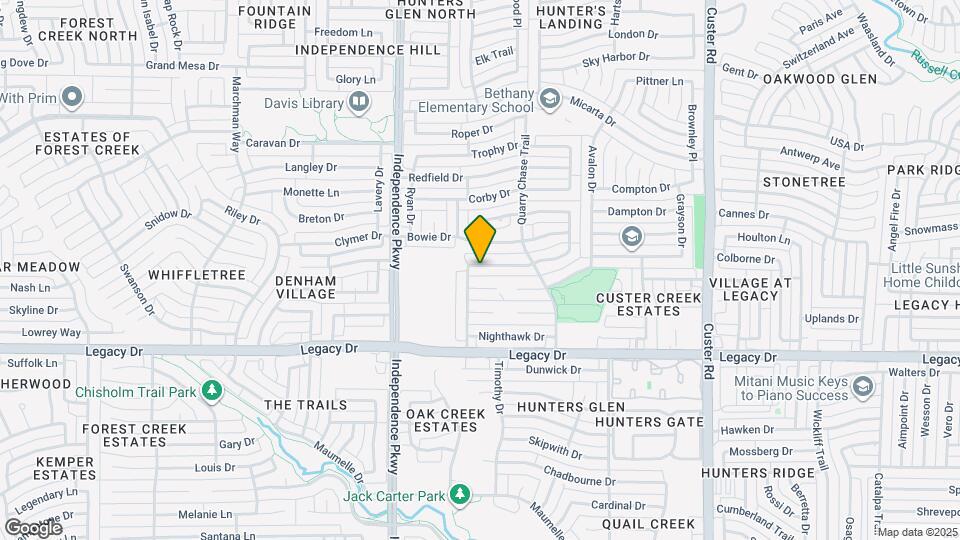 2712 Powderhorn Dr Map and Location Details