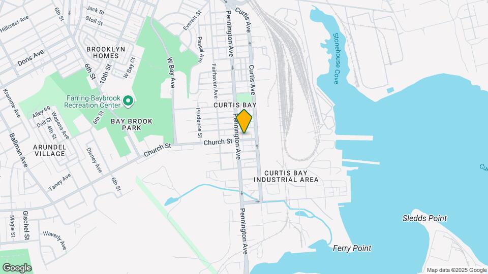 1604 Church St. Mapa y Detalles de la Ubicación