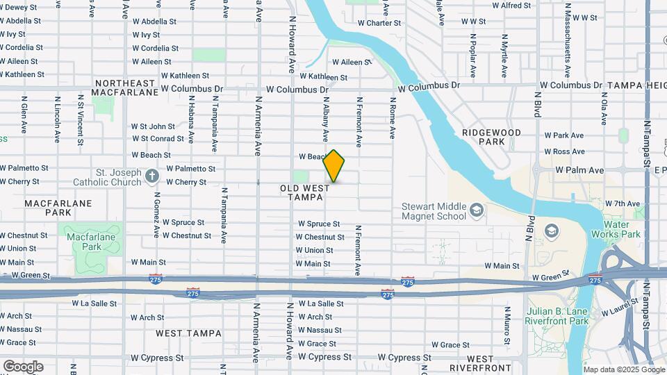 1936 W Cherry St Map and Location Details