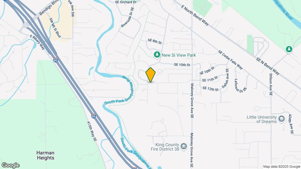 1160 Mountain View Blvd SE Map and Location Details