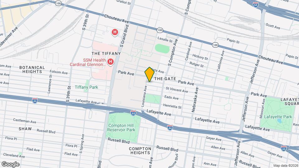 3321 St Vincent Ave Map and Location Details