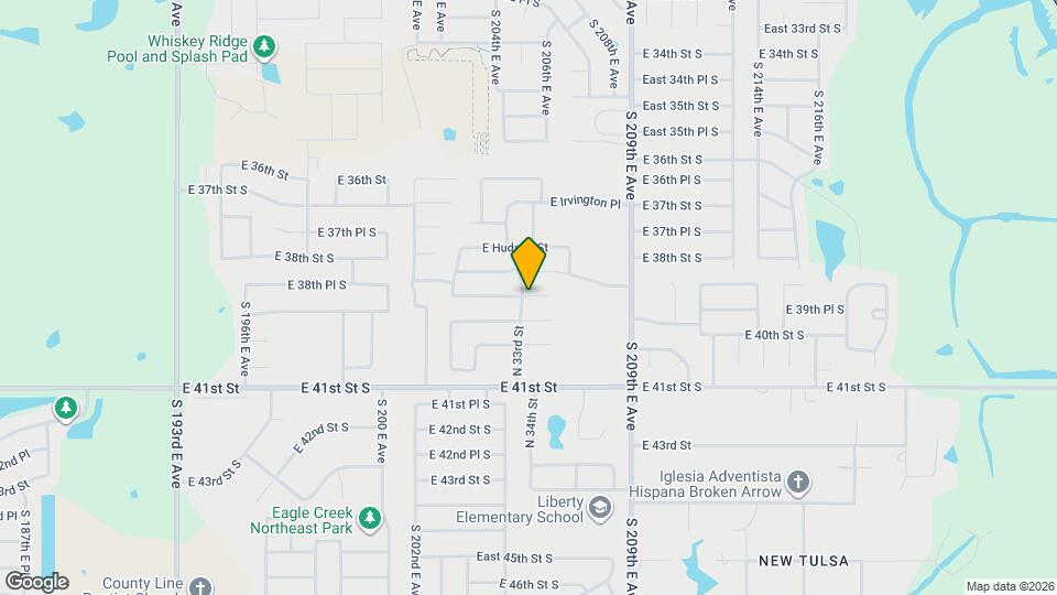 3406 E Fairmont Pl Mapa y Detalles de la Ubicación