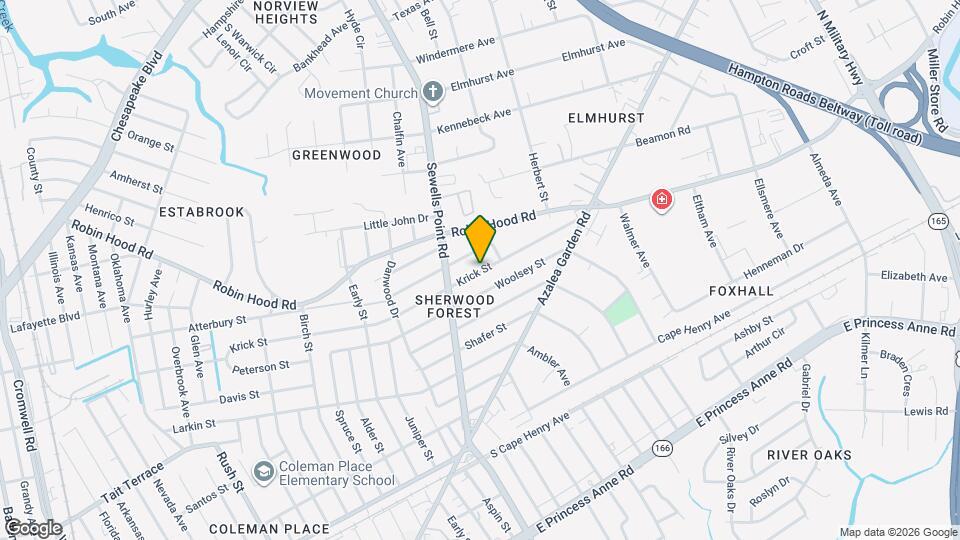 4922 Krick St Mapa y Detalles de la Ubicación