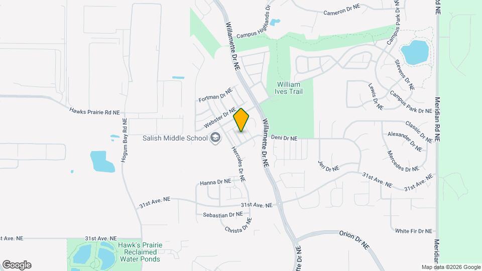 3428 Hera St NE Map and Location Details