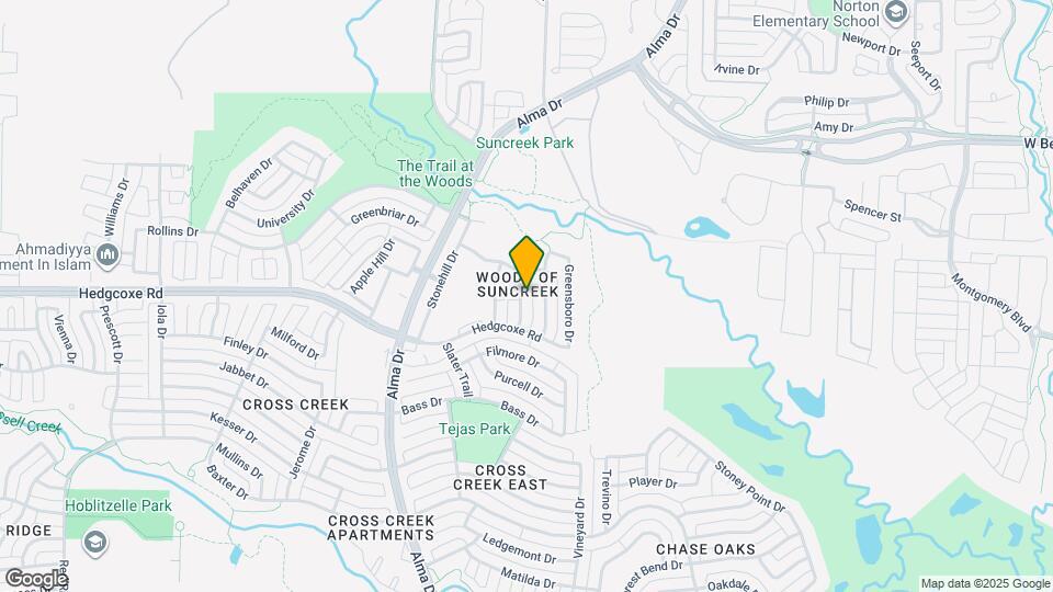 8100 Rosemont Dr Map and Location Details