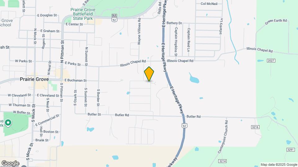 951 E Buchanan St Map and Location Details